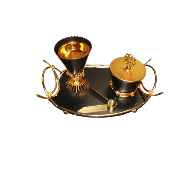 MUBKHAR GIFT TRAY BLACK